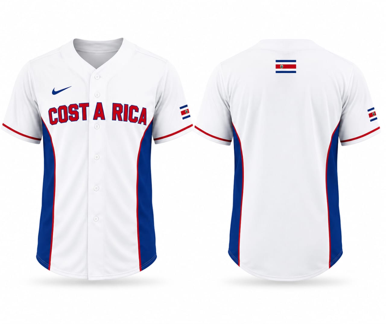 Jersey deportivo personalizado blanco